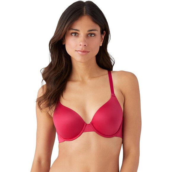 NWT B.tempt'd by Wacoal Foundation Convertible T-Shirt Bra Persian Red 34DDD - Picture 1 of 9